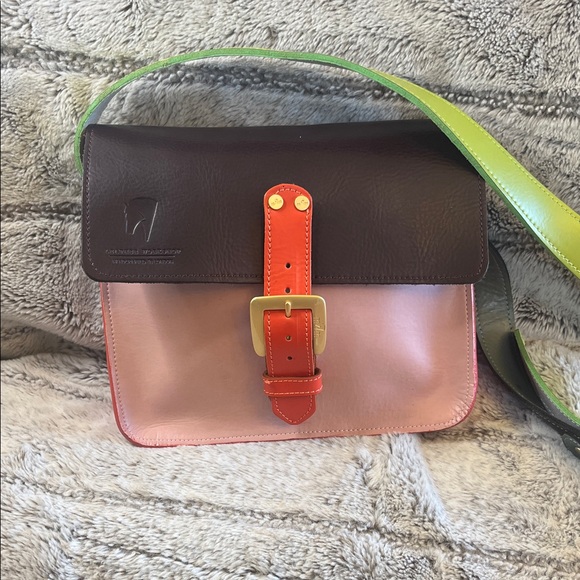 M&M Leather Workshop Handbags - Stylish Multicolor Crossbody Bag